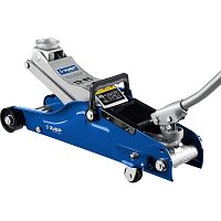 картинка зубр профессионал домкрат гидравлический подкатной t65, 2,5т, 90-360мм, [43057-2.5] от магазина Tovar-RF.ru