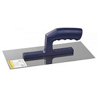 картинка Гладилка ЗУБР нержавеющая с пластиковой ручкой, зубчатая, 8х8мм [0804-08] от магазина Tovar-RF.ru