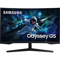картинка lcd samsung 32" s32cg550ei odyssey g5 {va curved 2560x1440 165hz 300cd hdmi displayport} [ls32cg550eixci] от магазина Tovar-RF.ru