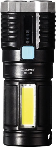 картинка фонарь smartbuy (sbf-816) sbf-816 черный smartbuy (sbf-816) sbf-816 черныйот магазина Tovar-RF.ru