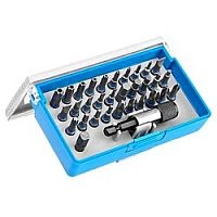 картинка Набор ЗУБР Биты "ЭКСПЕРТ" из хромомолибденовой стали, 31 бита - 25мм, адаптер, 32 предмета (26091-H32) от магазина Tovar-RF.ru