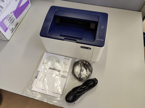 картинка ч/б лазерный принтер xerox phaser 3020 (3366817203) * от магазина Tovar-RF.ru