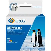 картинка картридж струйный g&g gg-f6v24ae 652 многоцветный (20мл) для hp ia 1115/2135/3635/4535/3835/4675 от магазина Tovar-RF.ru