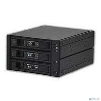 картинка procase l3-203-sata3-bk {hot-swap корзина 3 sata3/sas 6gb, черный, с замком, hotswap aluminium mobie rack module (2x5,25) 1xfan 80x15mm} от магазина Tovar-RF.ru