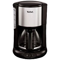 картинка кофеварка капельная tefal cm361838 1000вт серебристый/черный от магазина Tovar-RF.ru