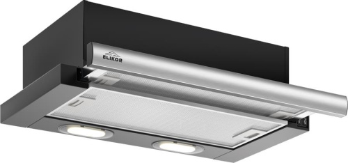 картинка встраиваемая вытяжка elikor интегра 50п-400-в2л черный/нерж (841182) от магазина Tovar-RF.ru