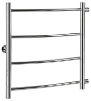 картинка Полотенцесушитель водяной САНАКС кб506050 КЛАССИК-ДУГА, ШхВ-500х600мм с боковым подключением м/осевое-500мм (D32х2мм нержавейка полированная) от магазина Tovar-RF.ru