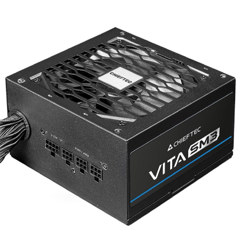 картинка Chieftec Vita SM3 BPX-850C (ATX 3.1, 850W, 80 PLUS BRONZE, Active PFC, 120mm fan, Semi-modular Cable Management) Retail от магазина Tovar-RF.ru
