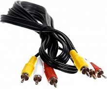 картинка кабель smartbuy (ka233) 3xrca (m) - 3xrca (m) 3m в пакете (5) от магазина Tovar-RF.ru