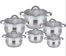 картинка Набор кастрюль ALBERG AL-2040/B от магазина Tovar-RF.ru