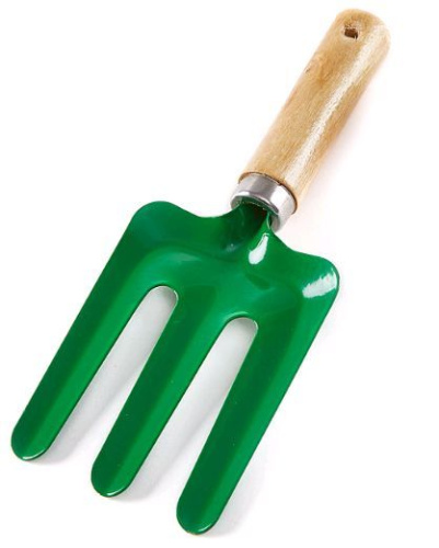 картинка Вилка садовая DELTA ИР-4002 Вилка садовая "Зеленый луг" (сталь+дерево) от магазина Tovar-RF.ru