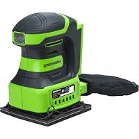 картинка Greenworks G24SS14 Плоскошлифовальная машина  аккумуляторная, 24V, без АКБ и ЗУ [3100507] от магазина Tovar-RF.ru