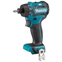 картинка Makita DF032DWAE Дрель ак б\щ,{10.8В,2х2Ач Li-ion(слайд),6-ти гр1\4",0-450\0-1500\м,35\21Нм,0.87кг,чем,подсв} от магазина Tovar-RF.ru