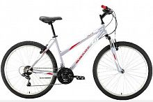 картинка велосипед black one alta 26 серый/красный/белый 18"от магазина Tovar-RF.ru
