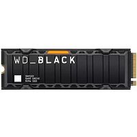 картинка wd ssd black sn850x, 1.0tb, m.2(22x80mm),[wds100t2xhe] nvme, pcie 4.0 x4, 3d tlc, r/w 7300/6300mb/s, iops 800 000/1 100 000, tbw 600, dwpd 0.3, with heat spreader (12 мес.) от магазина Tovar-RF.ru