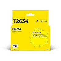 картинка t2 c13t263440 картридж t2 (ic-et2634) для epson expression premium xp-600/605/700/800, жёлтый с чипом от магазина Tovar-RF.ru