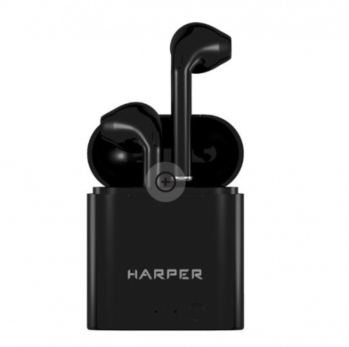 картинка наушники harper hb-508 black glossy от магазина Tovar-RF.ru