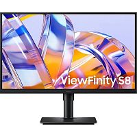 картинка lcd samsung 27" s27h804uai {ips 3840x2160 60hz 5ms 350cd hdmi displayport 3xusb3.0 usb-c usb-c(90w) rj-45 has pivot swivel internal vesa} от магазина Tovar-RF.ru
