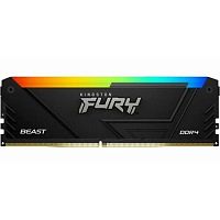 картинка kingston ddr4 dimm 8gb kf436c17bb2a/8 fury beast rgb от магазина Tovar-RF.ru