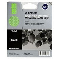 картинка cactus t1281 картридж для epson stylus s22/sx125/sx130/sx420w/office bx305f черный, 10мл  от магазина Tovar-RF.ru