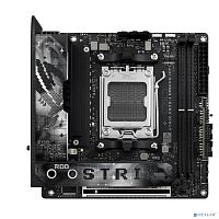 картинка asus rog strix x870-i gaming wifi (socket am5, atx, 4xddr5(192gb), hdmi, 1xpcie5.0x16/2xpcie 4.0x16/1xlan (2.5gbe), wifi7, 2xsata 6gb/s, 4xm.2, 2xusb4, 2xtype-c,4xusb 3.2, 3xusb 2.0) от магазина Tovar-RF.ru
