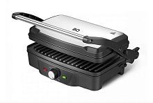 картинка электрический гриль bq gr3006 черный-стальной от магазина Tovar-RF.ru