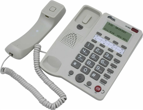 картинка телефон проводной ritmix rt-550 white от магазина Tovar-RF.ru