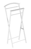 картинка Вешалка напольная ЗМИ Контур малый костюмная белая ВНП 398 от магазина Tovar-RF.ru