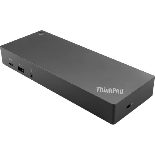 картинка lenovo [40af0135eu] thinkpad hybrid usb-c with usb-a dock (2x dp 1.2, 2x hdmi, 3x usb 3.1, 2x usb 2.0, 1x usb-c, 1x rj-45, 1x combo audio jack 3.5mm)" от магазина Tovar-RF.ru