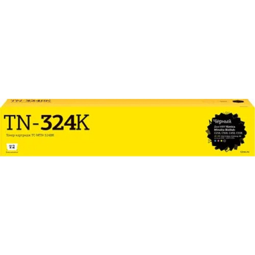 картинка tc-mtn-324bk тонер-картридж t2 для konica-minolta bizhub c258/c458/c558/c658 (28000 стр.) черный, с чипом магазин Tovar-RF.ru являющийся официальным дистрибьютором в России картинка tc-mtn-324bk тонер-картридж t2 для konica-minolta bizhub c258/c458/c558/c658 (28000 стр.) черный, с чипом от магазина Tovar-RF.ru