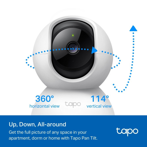 картинка TP-Link Tapo C200P2 Умная поворотная камера, 2 шт. магазин Tovar-RF.ru являющийся официальным дистрибьютором в России картинка TP-Link Tapo C200P2 Умная поворотная камера, 2 шт. от магазина Tovar-RF.ru