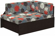 картинка диван-кровать элегия км.009.03-001-00 кресло-кровать детская №1 (geometry slate,geometry slate,венге) (4 кор.) от магазина Tovar-RF.ru