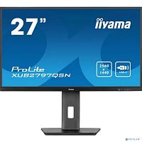 картинка lcd iiyama 27" xub2797qsn-b1 черный {ips 2560x1440 100hz 1ms 250cd hdmi displayport usb3.2 usb-c3.2(65w) usb-c3.2(15w) rj-45 2x2w has pivot} от магазина Tovar-RF.ru