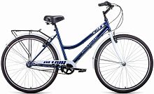 картинка велосипед altair altair city 28 low 3.0 (28" 3 ск. рост. 19") 2022, темно-синий/белый, rbk22al28028от магазина Tovar-RF.ru