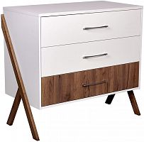 картинка мебель для новорожденных polini комод kids porto 2200 белый-дуб крафт (2 кор.) от магазина Tovar-RF.ru