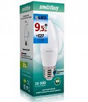 картинка Лампа светодиодная SMARTBUY (SBL-C37-9_5-60K-E27) 9.5W/6000/E27 от магазина Tovar-RF.ru