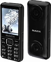 картинка телефон мобильный maxvi р110 black от магазина Tovar-RF.ru