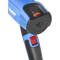 картинка ЗУБР [ФТ-П1800] фен технический (строительный) { керам. изолятор, электр. регул. темп-ры, 2 режима: 80-550град, 350/550 л/мин, 1800Вт } от магазина Tovar-RF.ru