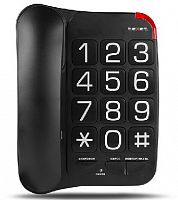 картинка телефон проводной texet tx-201 черный от магазина Tovar-RF.ru