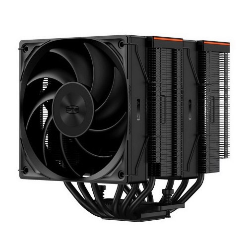 картинка кулер для процессора/ pccooler rz620 bk (260w, 4-pin pwm, 157.5mm, al/cu, 6x6mm, 1x120mm, 86.73cfm, 32dba, 2200rpm, s: 1851/1700/1200/115x, am5/am4, black) от магазина Tovar-RF.ru