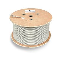 картинка cabeus stp-4p-cat.6a-solid-in-pvc кабель витая пара экранированная stp (u/ftp), категория 6a (10gbe), 4 пары, (23 awg), одножильный (solid), каждая пара в экране (фольга) (305 м), pvc нг(а)-ls от магазина Tovar-RF.ru