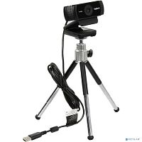 картинка 960-001088/960-001089 logitech webcam c922 pro stream  {usb 2.0, 1920*1080, 2mpix foto, mic, black} от магазина Tovar-RF.ru