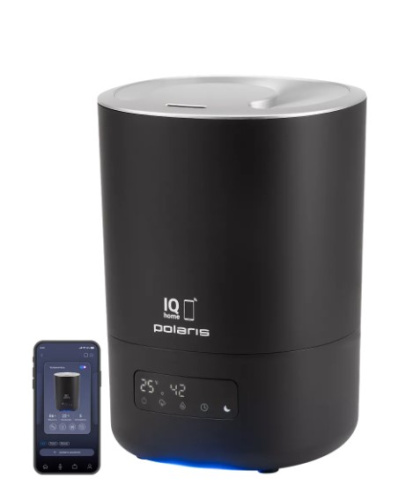 картинка увлажнитель воздуха polaris puh 8080 wifi iq home графитовый от магазина Tovar-RF.ru