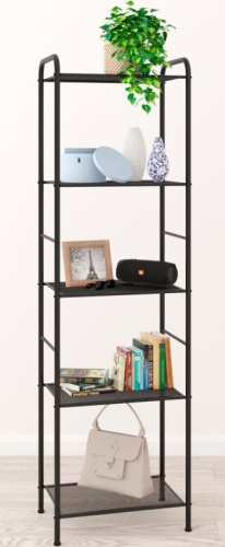 картинка Стеллаж ЗМИ Стеллаж "Валенсия 15" (VALENCIA 15 Shelf rack) СТВ15 Ч ЗМИ Стеллаж "Валенсия 15" (VALENCIA 15 Shelf rack) СТВ15 Ч от магазина Tovar-RF.ru