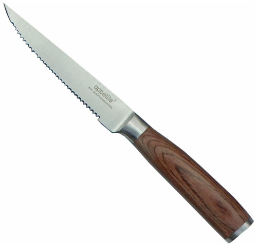 картинка Нож APPETITE KF3038-5 Лофт для нарезки нерж 11,5см от магазина Tovar-RF.ru