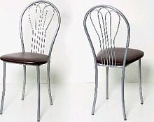 картинка Стул БИТЕЛ РОМАШКА Серебро/Шоколад С-221 БИТЕЛ РОМАШКА Серебро/Шоколад С-221 от магазина Tovar-RF.ru