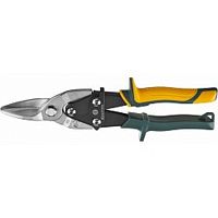 картинка KRAFTOOL Ножницы по металлу рычажные высокомощные "Alligator" 260мм, прямые, кованая Cr-MO сталь, холоднокатанная сталь – 1,2мм, нерж.сталь – 0,8мм [2328-S] от магазина Tovar-RF.ru