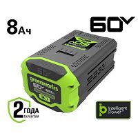картинка Greenworks Аккумулятор G60B8, {60V, 8 Ач} [2954507] от магазина Tovar-RF.ru