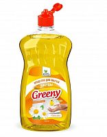 картинка Средство для мытья посуды CLEAN&GREEN CG8157 Greeny Light 1000 мл. Ромашка от магазина Tovar-RF.ru