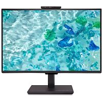 картинка lcd acer 23.8" b248ygbemiqprcuzx black {ips 1920x1080 120hz 4ms 300cd hdmi2.0 displayport1.2 dp(out) usb-c(pd100w) rj45 3xusb3.2 webcam 2x5w pivot vesa} от магазина Tovar-RF.ru
